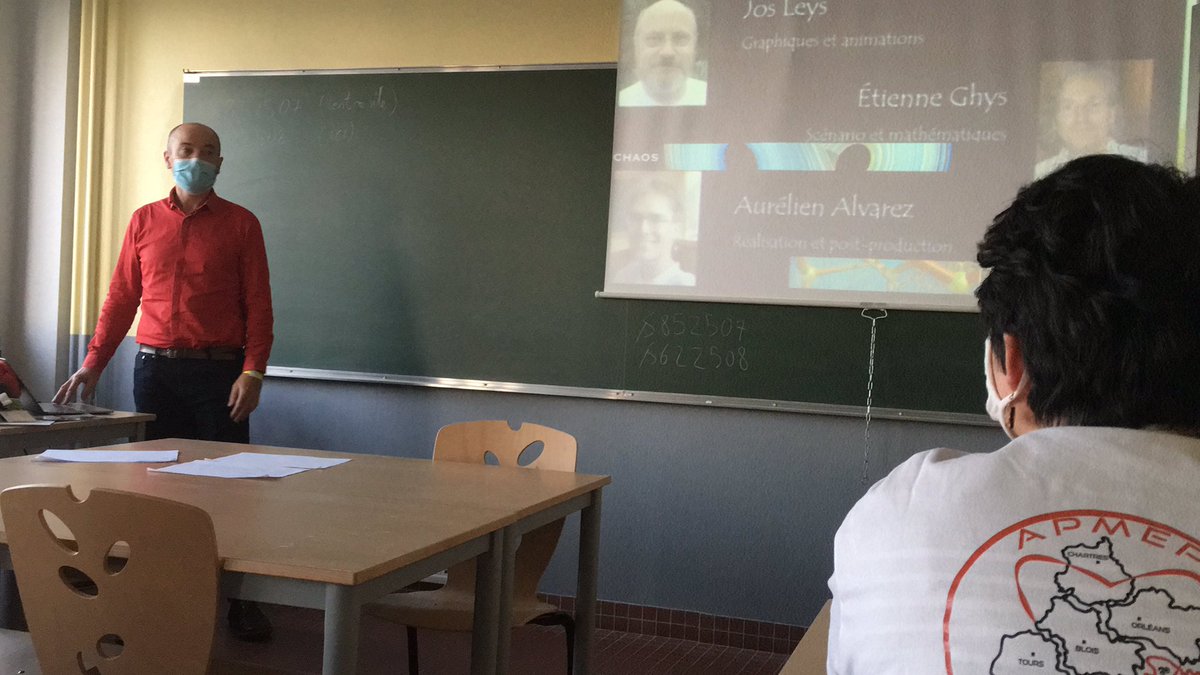 Mathactivite's tweet image. #MathCityMap La présentation atelier) par @christianmercat aux journées nationales de @Apmep_Nat 👍