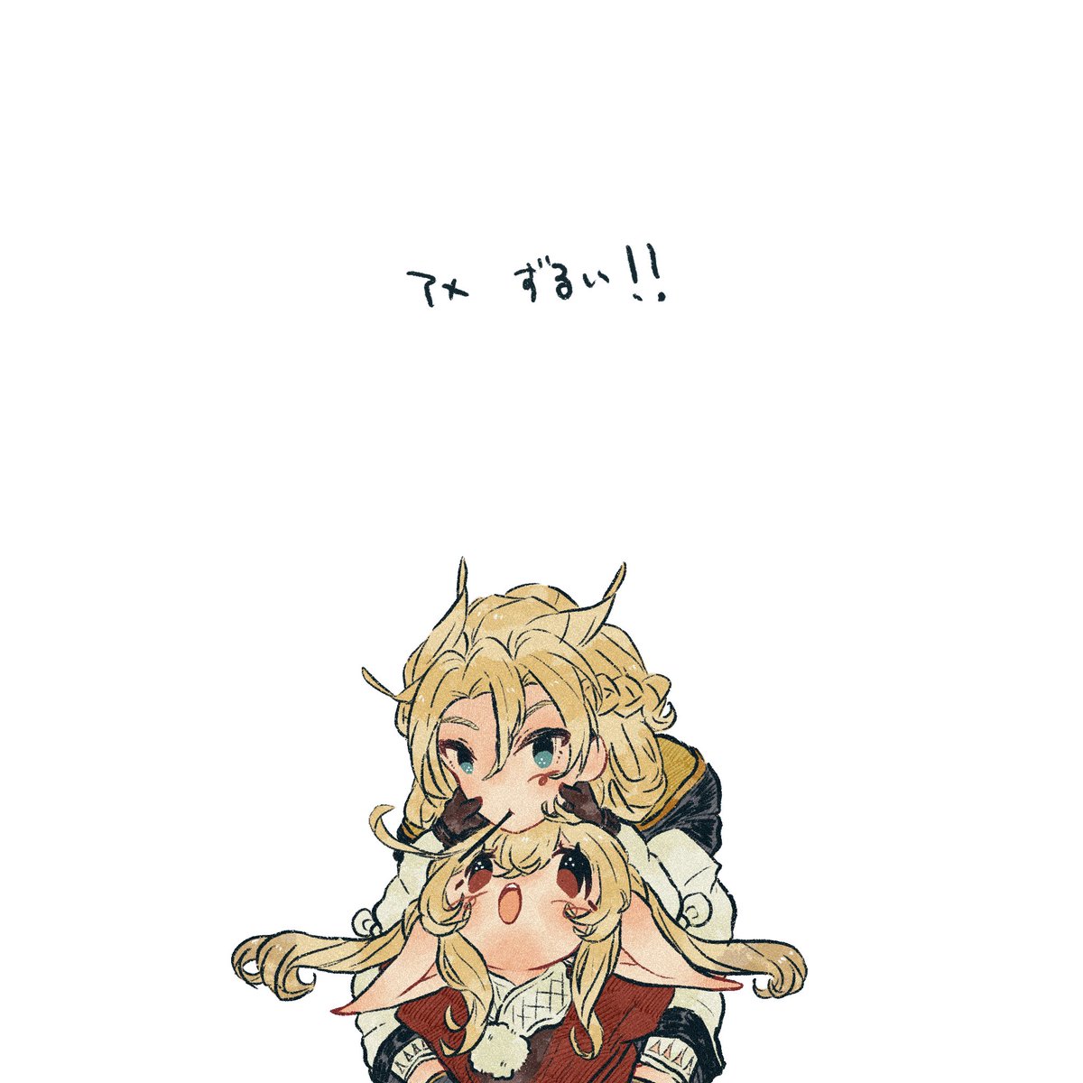 0o_with_me's tweet photo. アルベドお兄ちゃん〜🍬 #Albedo    #Klee https://t.co/FlidRQmpIG