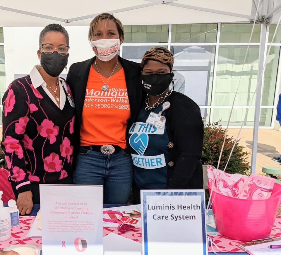 I co-sponsored the Hope Connections health fair at Tanger Outlets. Hope Connections, a full service organization for cancer support, &amp; Tanger Outlets, hosted a perfect setting for the outdoor fair. Medical &amp; faith-based resources, vaccinations, flu shots, yoga &amp; music.DistrictGr8
