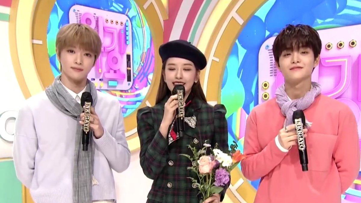 ptrcmbihoon's tweet photo. our mc 니니니 trio is back!! 😭❤️ https://t.co/rB7jZSZobN
