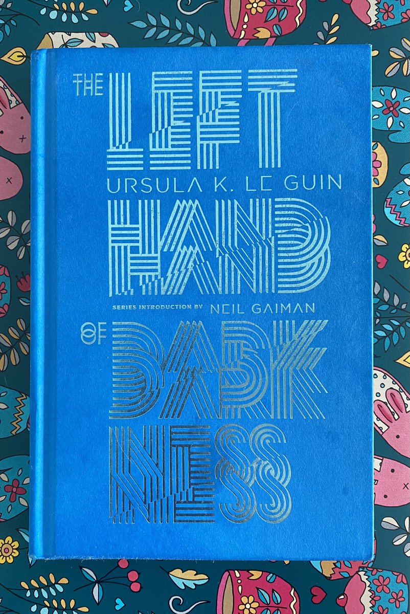 Light is the left hand of darkness
and darkness the right hand of light
Two are one, life and death, lying 
together like lovers in Kemmer,
like hands joined together,
like the end and the way.

Another immutable classic of Science Fiction by Ursula Le Guin

#amreading #booktwt