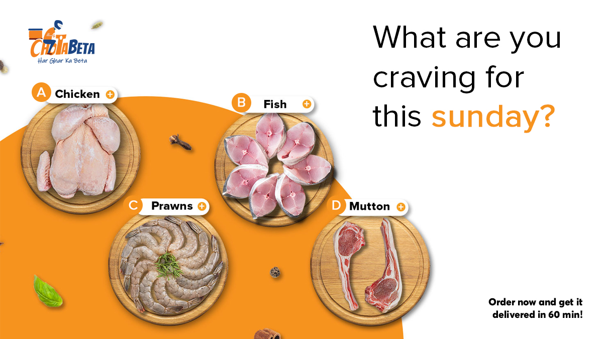 ChotaBeta's tweet photo. Looking for fresh meat? We are here to deliver it to your doorstep within under 60 min!
To place an order now, visit the link in bio.

#Hyderabad #IndvsPak #Kakinada #Vizag #Vijayawada #ChickenRecipes #SundayFood https://t.co/m1a07mJvoU