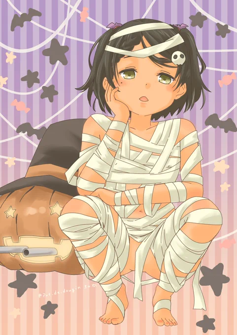 えぇ～お菓子ないの～??
じゃぁもぉ寝るね～( ˘ω˘)スヤァ

#艦これ 