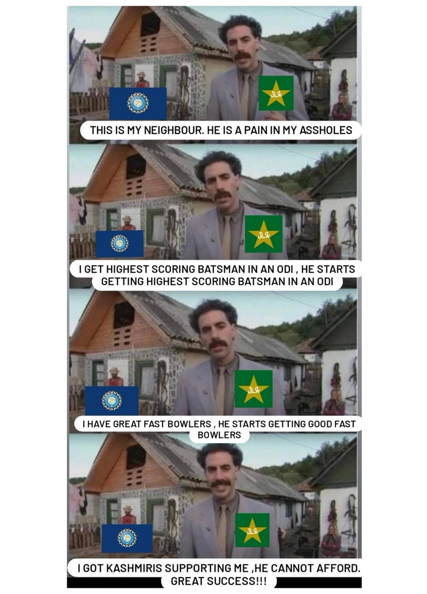 binggcasm's tweet photo. Great Success!!! 
#INDvPAK https://t.co/6dNceqqOLd