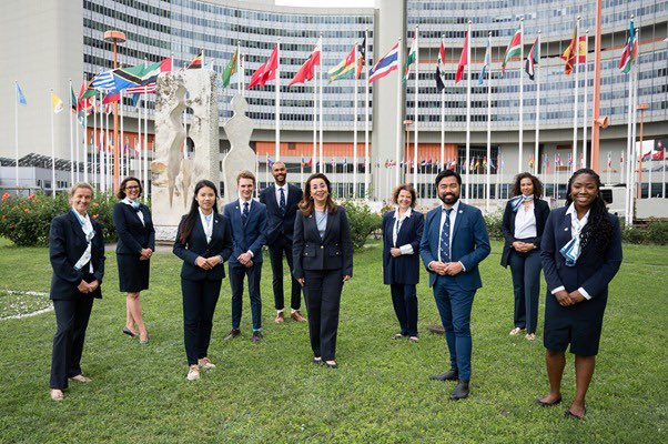 GhadaFathiWaly's tweet photo. On this day 76 yrs ago, the @UN was created to advance peace, rights & development for all. I invite you to discover the essential work of the United Nations in Vienna & around the🌍- let our multilingual guides give you a tour, in person or online: https://t.co/YIUhyIByVZ #UNDay https://t.co/GOdsvCX1oa