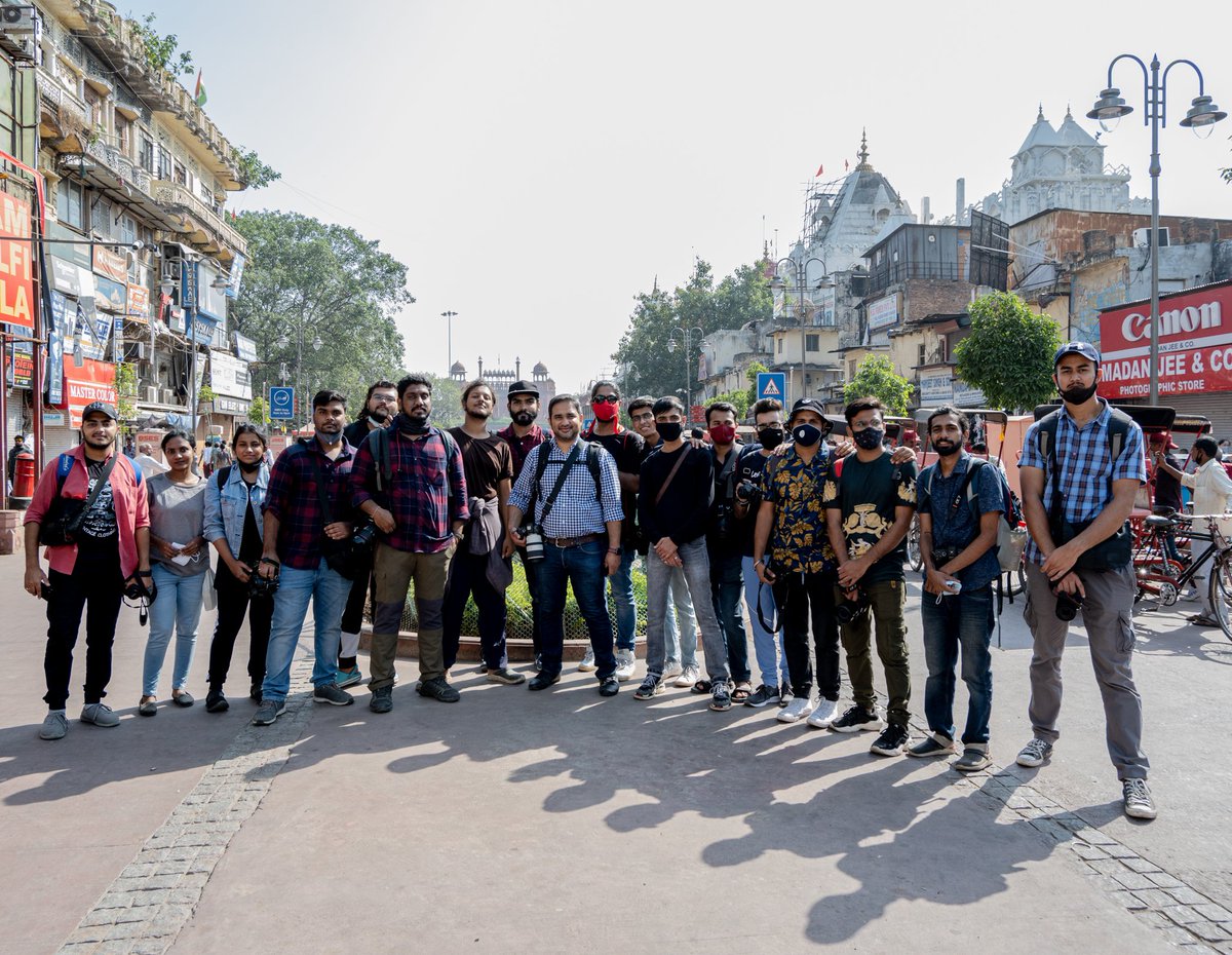 Thank you दिल्ली 💛
Thank you everyone for joining us today and making our first photo walk in #Delhi so special. 
We had so much fun and we hope you had the same.

Together Stronger🍻
You &amp; Team FO2