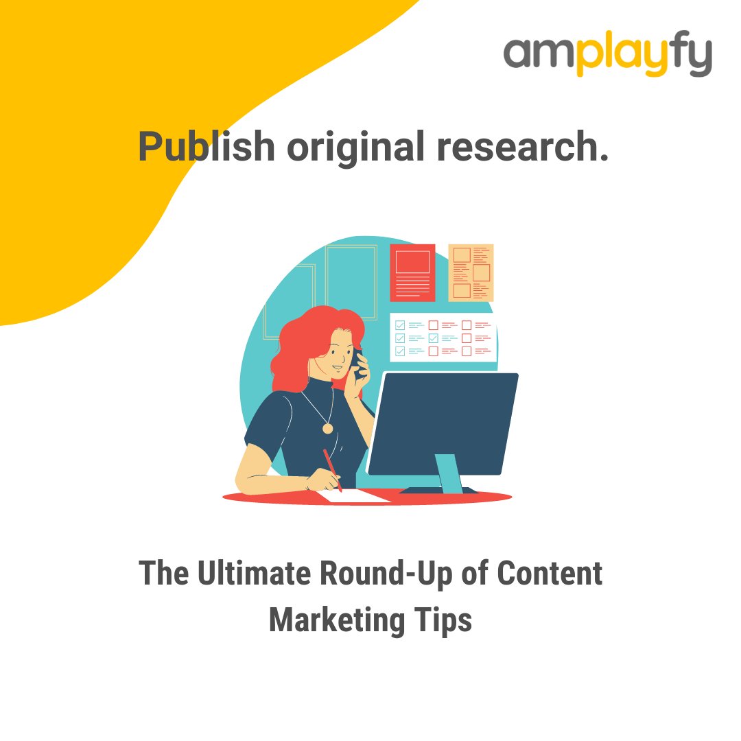 amplayfy's tweet photo. Publishing original research can help you look more authoritative and knowledgeable, spurring brand trust and giving your content an edge over your competitors’.
#contentmarketing #contentcreationtool #interactivecontent #marketing https://t.co/QAzxjtUfXP