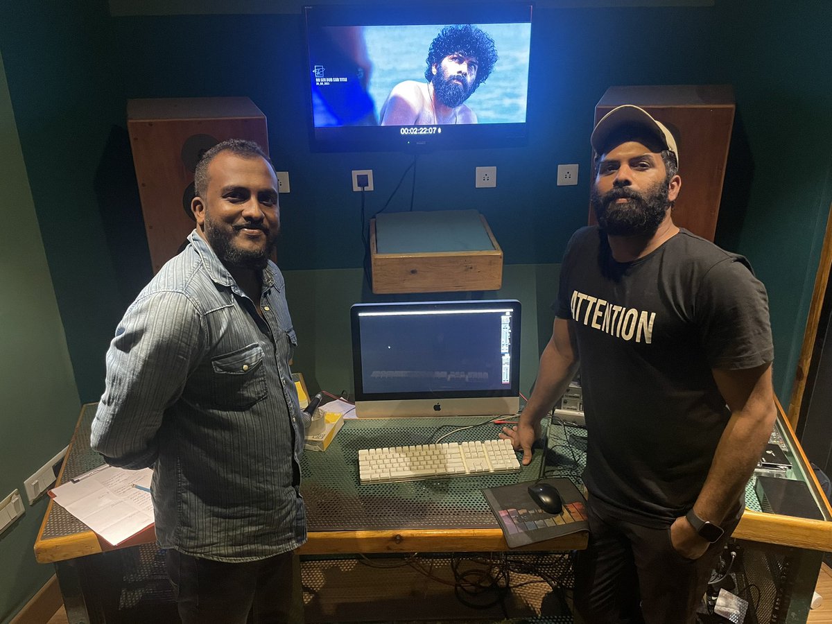 Super thrilled after finishing the dubbing of movie Adithattu. Rest assured that this will be kickass one!!
#Adithattu
@jijo_godjoantony @pappinu_ @shinetomchacko_official @prasanthpalex