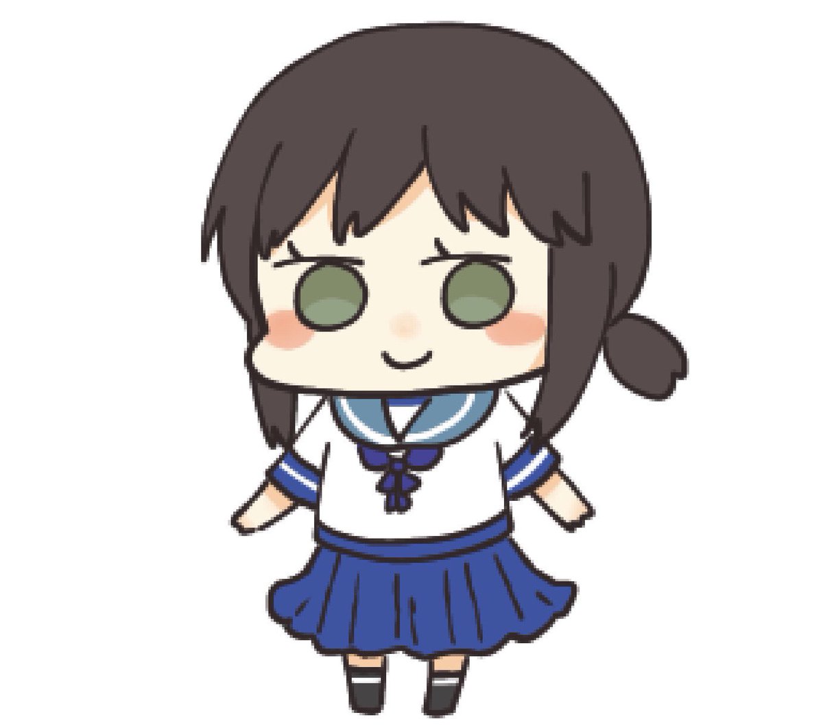 吹雪(艦隊これくしょん) 「2019、2020、2021前期で描き方色々変わってますね 」|花梨(かりん)。@仕事と原稿中のイラスト