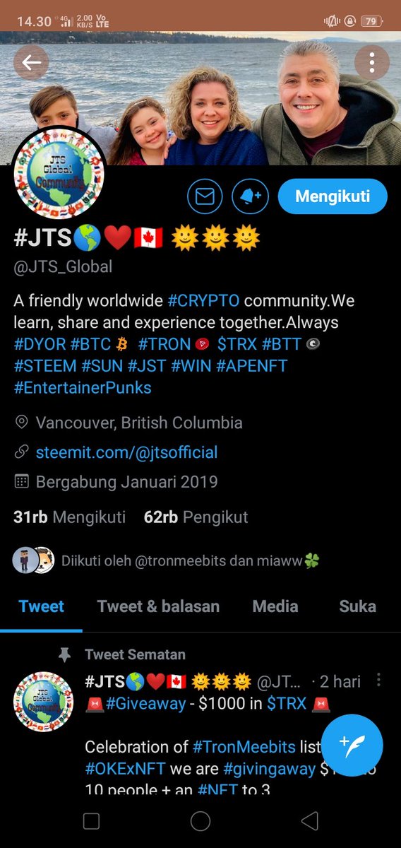 YoshiCh01's tweet photo. @jaemcityx @JTS_Global @tronmeebits Done all semoga dapat amin. https://t.co/gUlFgwLT74