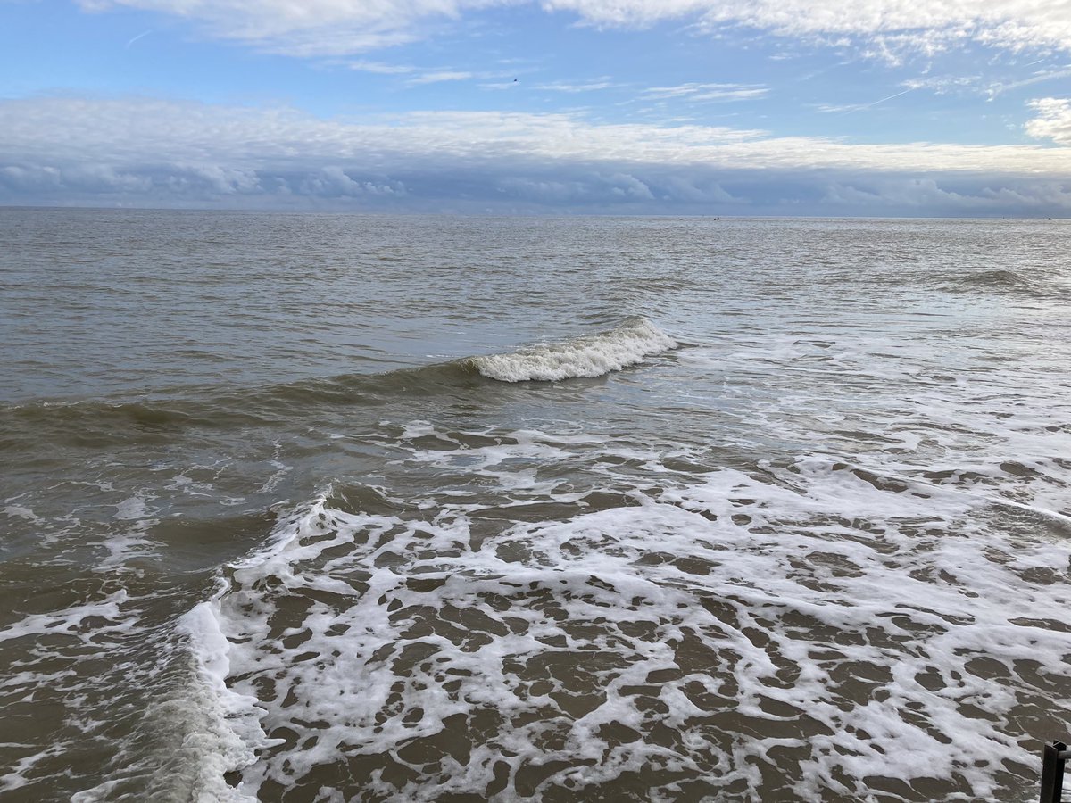 Gorgeous start to half term. Water not too bad at 14.1 #seaswimming #openwaterswimming