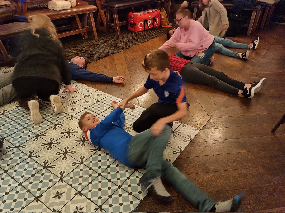 1AidTrainer's tweet image. More Free CPR sessions coming soon.

Big thank you to @stmarybalham and @KHSW17 for being my first 2 hosts. Any other venues who would like to host a free CPR event let me know. Planing on some parent/child sessions.

#CPR #savealife #AED