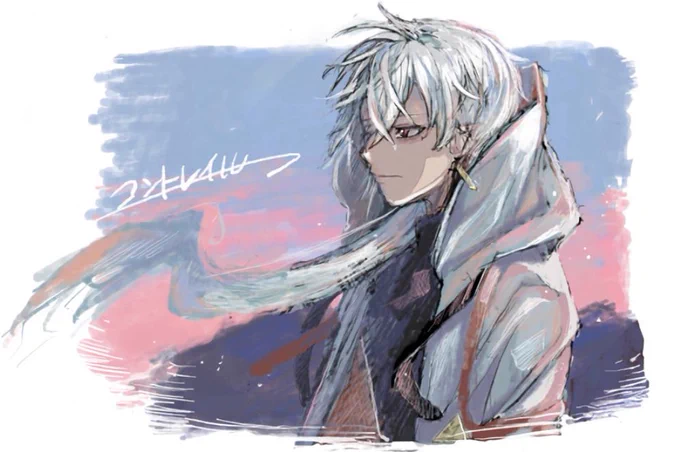 絵茶コントレイル #kuzuart 