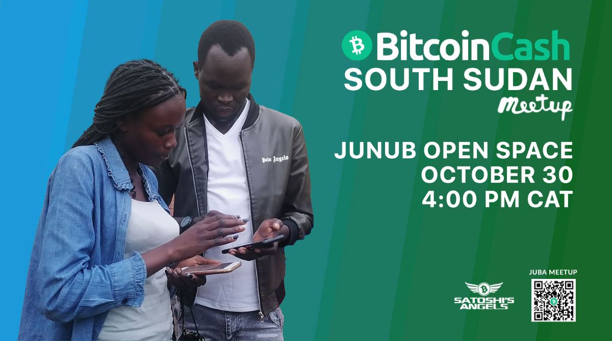 junubos's tweet photo. #SSOT our next @BCHmeetups is on 30th. If you had missed our last Meetup here is another chance for you. #SouthSudan #BitcoinCash #BCHadaption #BCHEducation thanks to @SatoshiAngels. @BitcoinCashSite @btcfork @zquestz @GeorgeDonnelly @EmergentReasons @im_uname https://t.co/RKuwx4k0pC