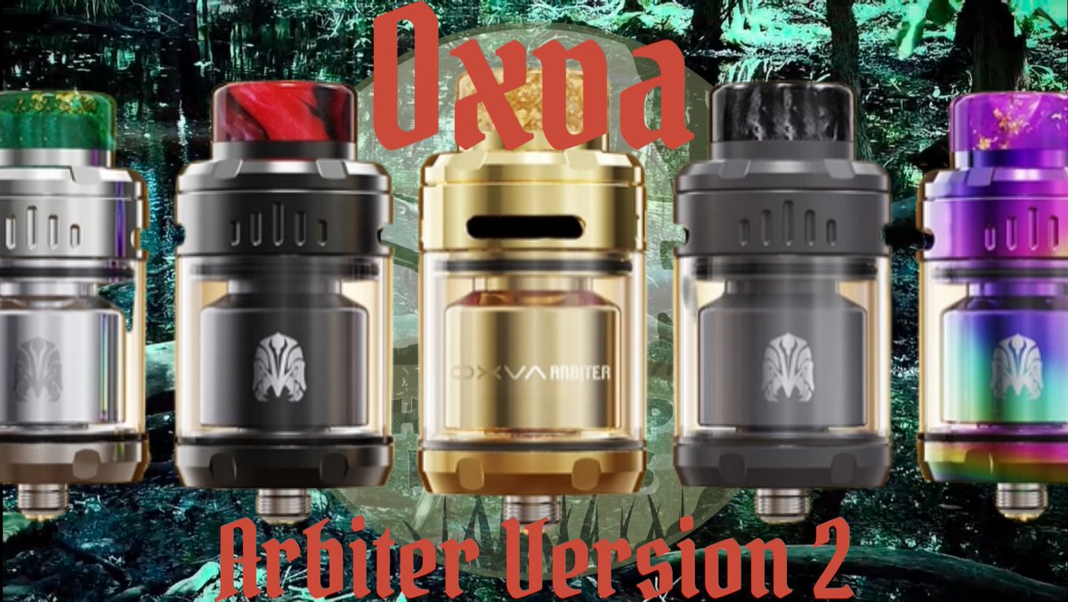 VapeShrek's tweet photo. Oxva Arbiter V2 review now live. https://t.co/JmSBXwsXPn https://t.co/G0CiX93v89