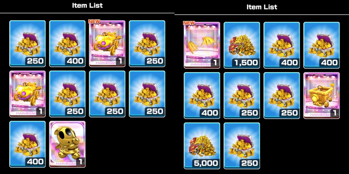 rexe11's tweet photo. Took 140 pulls to get these new items
Please don't make me regret.
#MKT #MarioKartTour #PipePulls
#MarioKart https://t.co/61XGl9Aklb