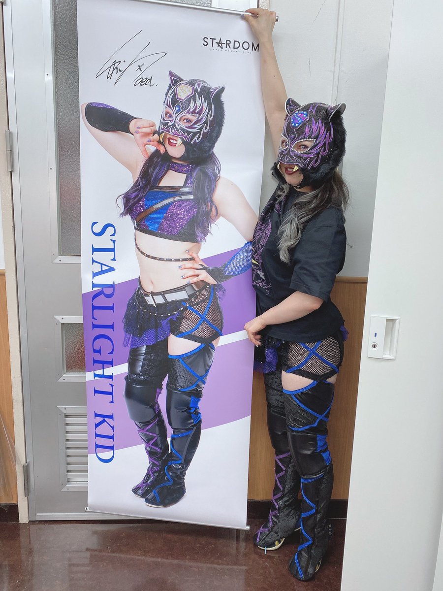 売買 スターライト キッド 等身大タペストリー 新品未開封 STARDOM