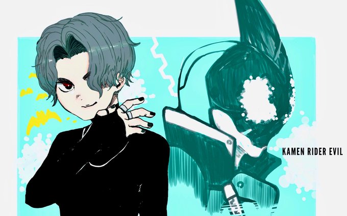 仮面ライダーエビルのtwitterイラスト検索結果 古い順