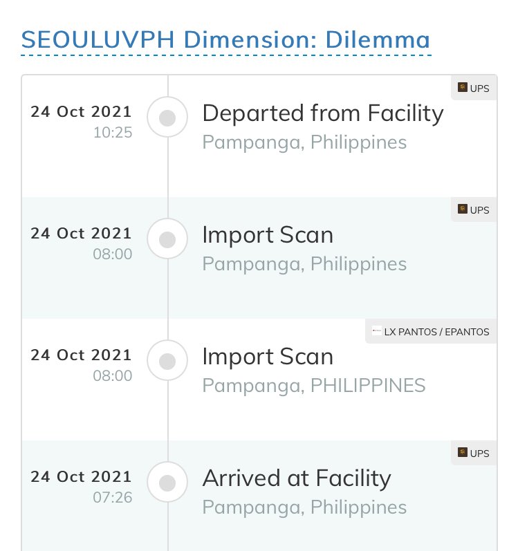 seouluvph's tweet photo. #SLPH_Updates 10-24-2021
for dimension dilemma albums, arrival of albums to our address is expected by tomorrow or tuesday
items were shipped out the evening of oct 23 and arrived in ph early this morning. https://t.co/LxdvZsMsqi
