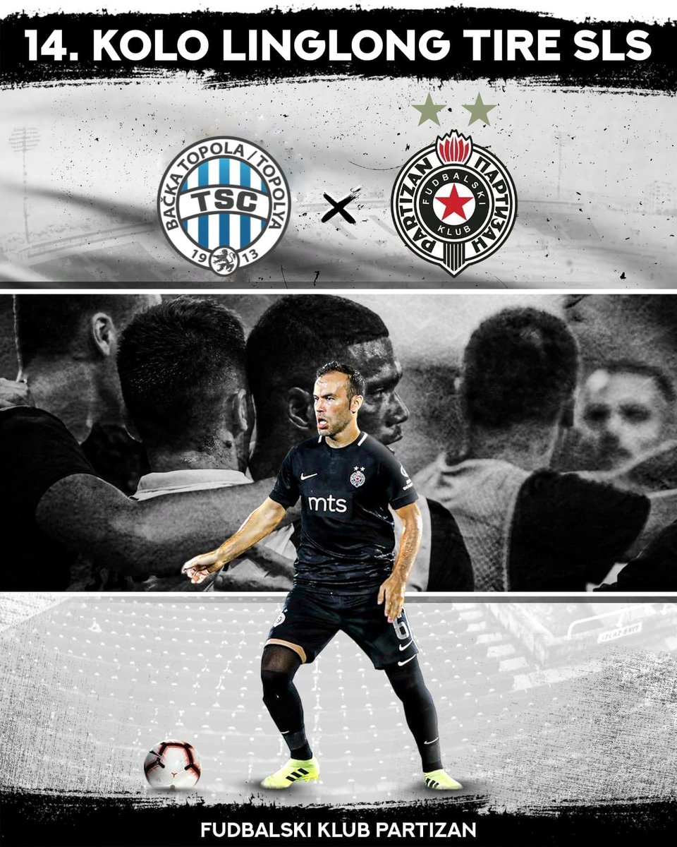 FKPartizanBG's tweet photo. Napred Partizan! 👊🏻⚫⚪
🏆 Linglong Tire SLS
🆚 FK TSC
🏙 Bačka Topola
🏟️ TSC Arena
📆 24. oktobar 2021.
🕖 13:30
📺 @arenasporttv
📲 #TSCPAR https://t.co/sPfKzLs1c9