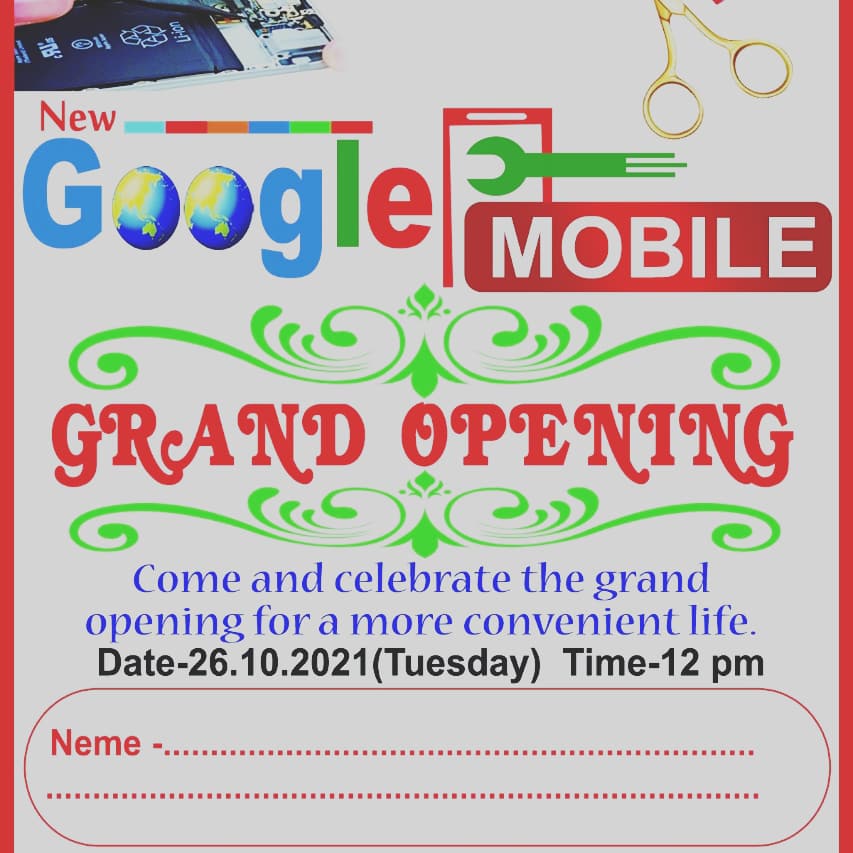 ashrafphysio's tweet photo. In the Name of ALLAH and With The Blessings of DIVINE and PARENTS
You All are Cordially 💝 Invited for the Grand opening Ceremony and DUA 🤲Your Presence will be Highly Appreciated.!😊On Tuesday, 
26th October, 12 Pm!
At. Aunsi Zero Mile, Bisfi Road, India
📞 +91- 90 69 35 32 87 https://t.co/8nAWsNBpQQ