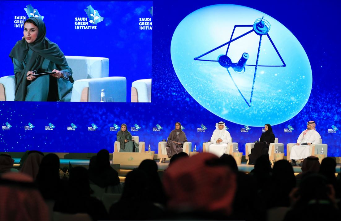 SGISaudi's tweet photo. Mangroves have been vanishing all over the world but are increasing by at least 12% here in the Kingdom, according to Nourah Alsudairy, Senior Research Associate at the Clean Development Mechanism Designated National Authority. #YouthGreenSummit https://t.co/1qZkpI0oHa