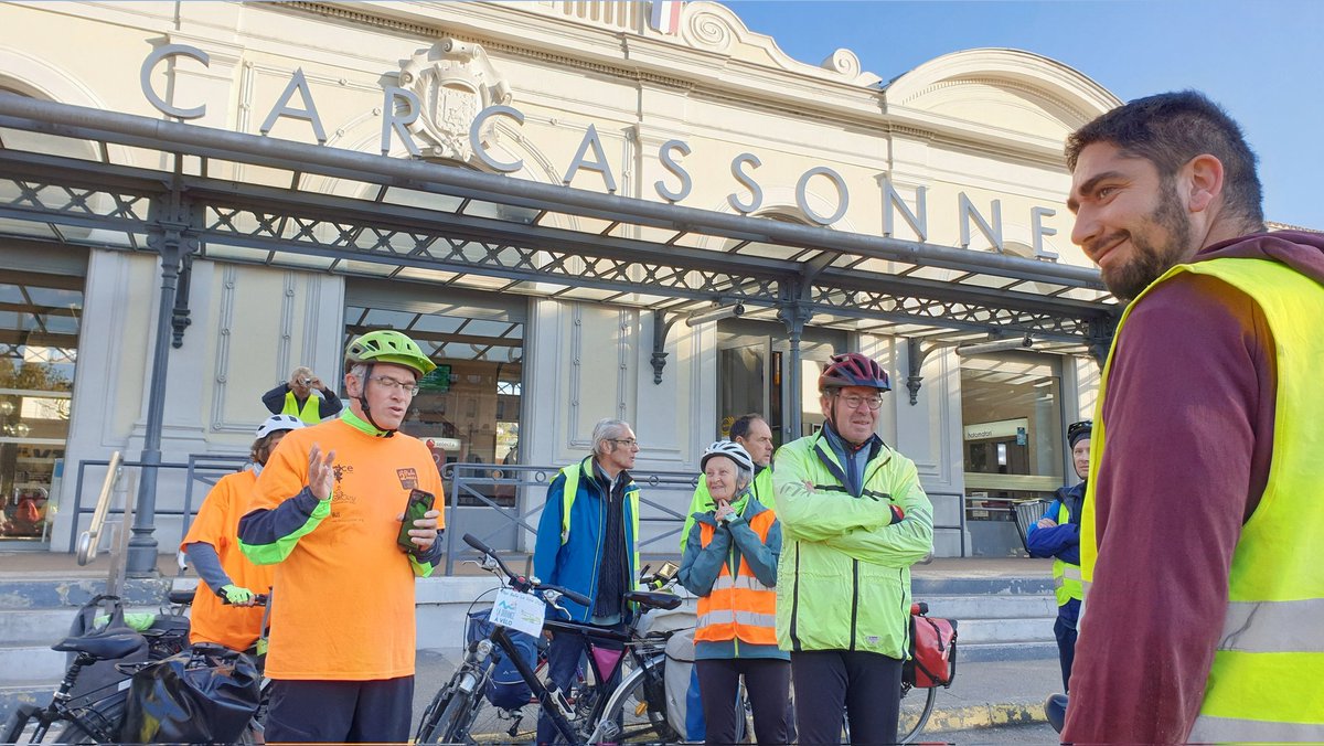 #RencontreàCarcassonne
On brieffe et on part !