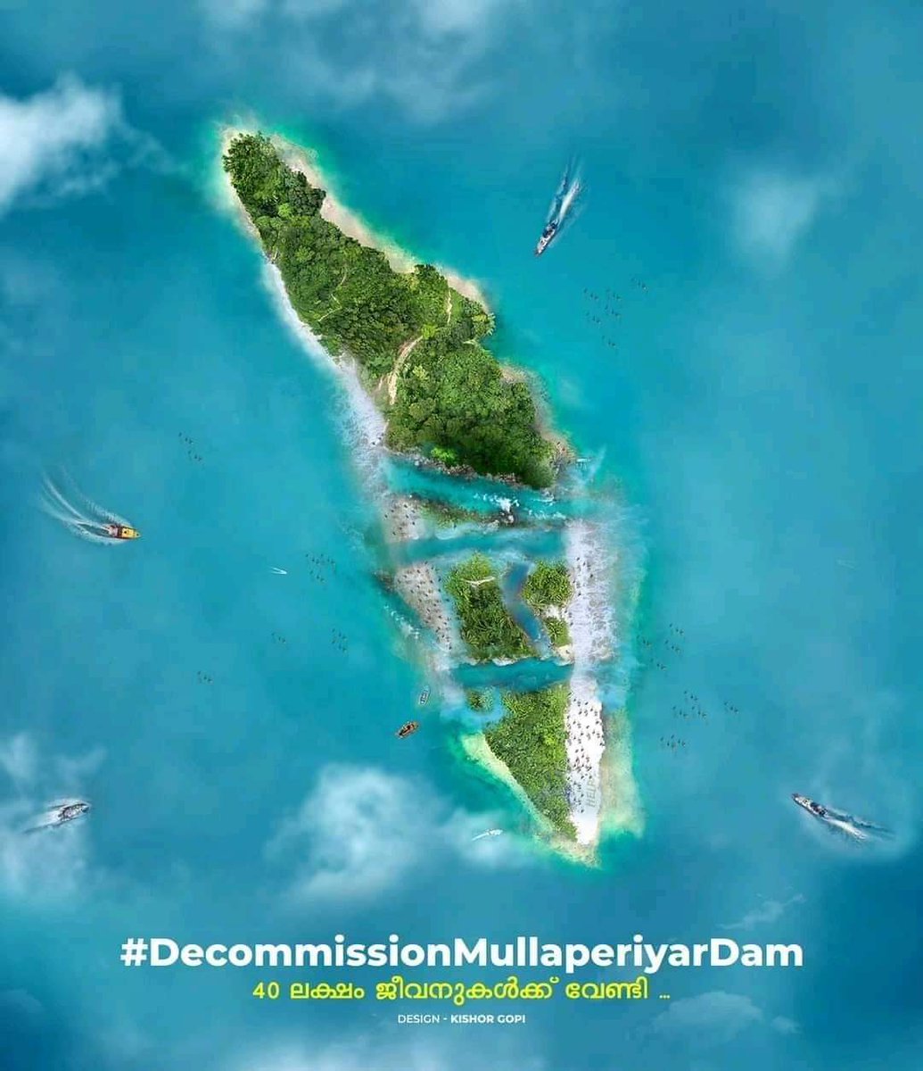 IsmailiShihab's tweet photo. #DecommissionMullaperiyarDam https://t.co/9o5xShHUYU
