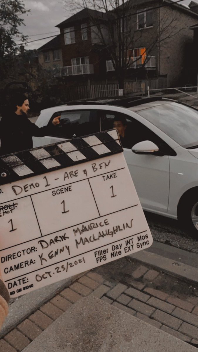 DarikMaurice's tweet photo. Directed a little short last night. 
And doing another one today!! Can’t wait to share :)
#shortfilm #director #demoreel #filmmaker https://t.co/6BQcYO2ziI