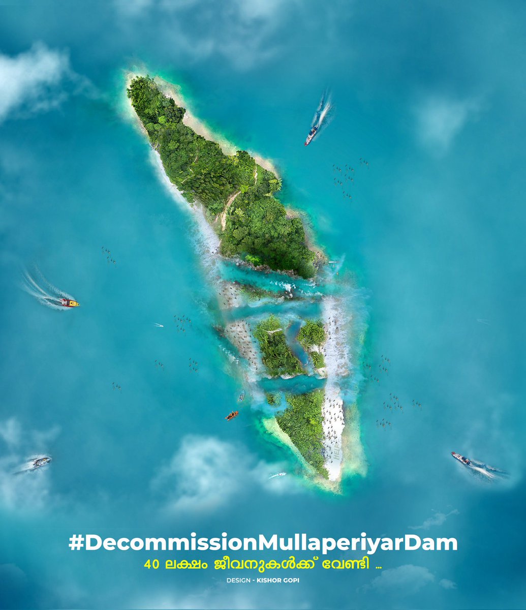 jaxteller988's tweet photo. React before it getting later. Let's do it together for our safety 

#DecommisionMullaperiyarDam 
#SaveKeralaBrigade 
#savekerala https://t.co/A8yBG6yLiM#savekerala https://t.co/ugfjCPJ2IM