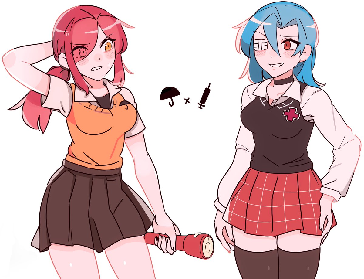 Young ☔×💉
 #Skullgirls 