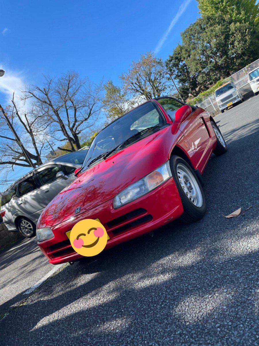 Quon_mai's tweet photo. めちゃくちゃ良いお天気で✨
250kmくらいは走れたかな😘
山道ワインディングも楽しかったね〜😍
ありがとう♡
#ホンダビート
#ビート
#BAET
#マニュアル乗り https://t.co/2JjCPHPF8i