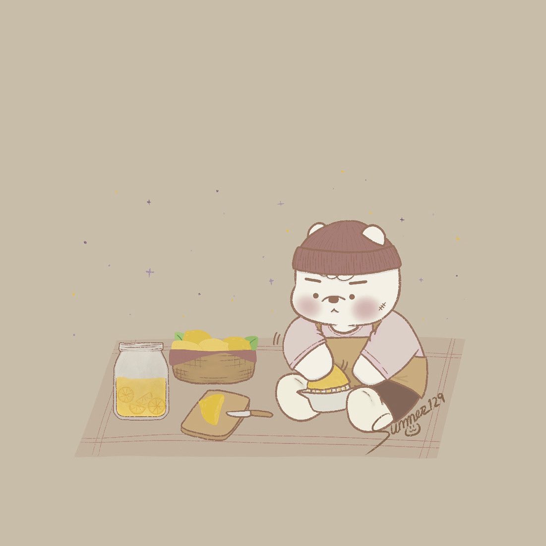 _summer129_'s tweet photo. Want some lemonade? ๐ปโโ๏ธ๐
.
.
.
.
.
#polarbearcub #polarbear #๋ถ๊ทน๊ณฐ #lemonade #fallarts #autumnvibes #chibidrawing #chibiart #procreateart #_summer129_ https://t.co/hmkHdQkuuV
