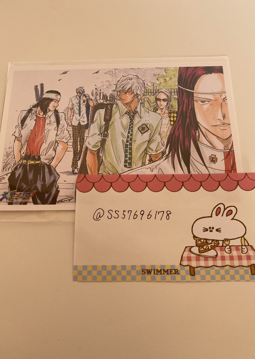 テニプリ テニパ 入場特典 ポスカ カード 新生劇場版テニスの王子様』許斐剛がポストカード40枚描き下ろし 入場