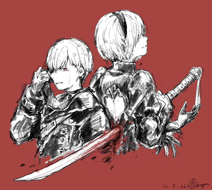 🟥⬜️⬛️ #NieR 