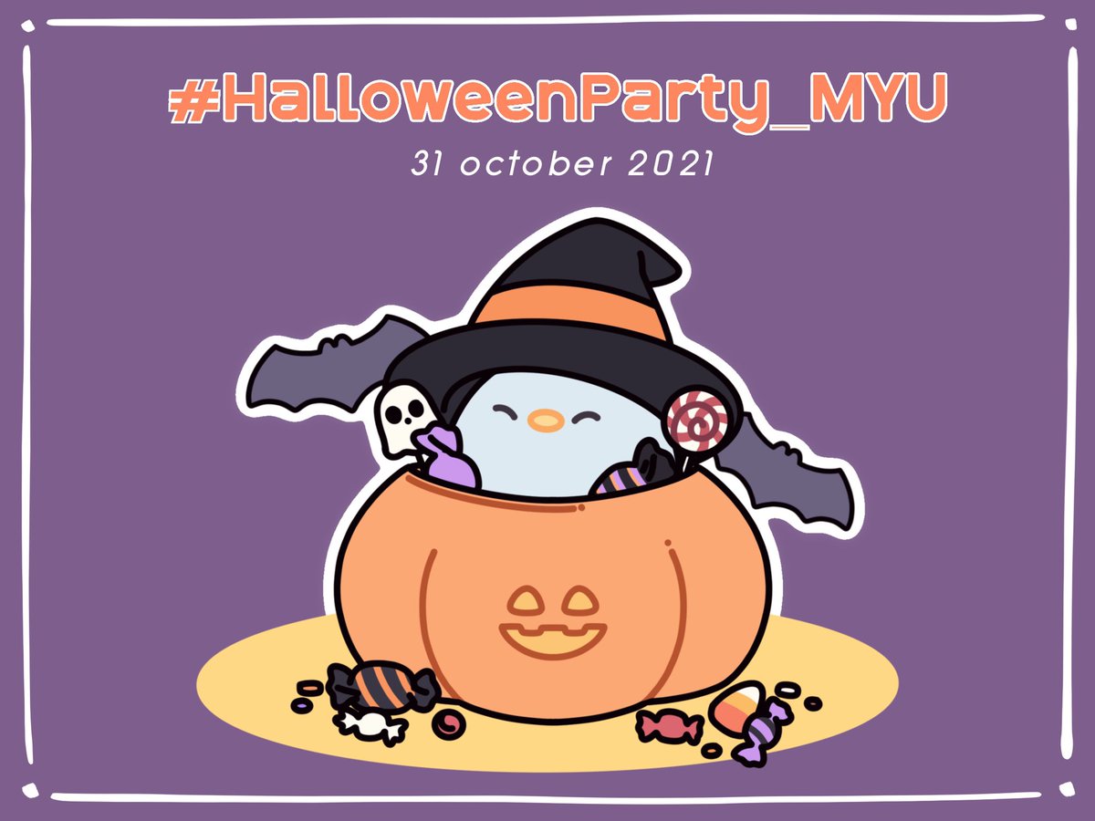 official_MYU's tweet photo. [Mini event]

เฉลยสายรหัสอย่างเดียวคงไม่พอ เราขอเรียนเชิญนักศึกษา คณาจารย์ และบุคลากรทั้งยูง และนาคเปิดตู้เสื้อผ้า สวมชุดแฟนซีแล้วมาร่วมงานเลี้ยงในคืนปล่อยผีกับพวกเรา ในคืนวันฮัลโลวีน 31 ตุลาคมนี้🎃

Tag : #HalloweenParty_MYU 

รายละเอียด : https://t.co/lzDrNLrUXR https://t.co/WtDYW2azlk