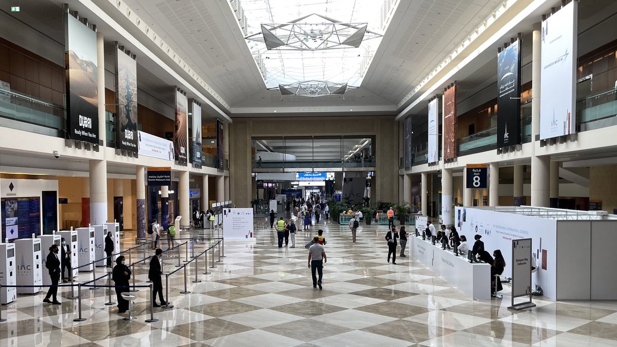 kitsatellite's tweet photo. Hello from Dubai! We’re at #IAC2021, the biggest astronautical gathering in the world this year. So if you’d like to see a WISA Woodsat mock-up or have a chat about #kitsat, @wisawoodsat or @ArcticAstroHQ, send a DM or email to jari@kitsat.fi. See you! https://t.co/owLPw4rt7K