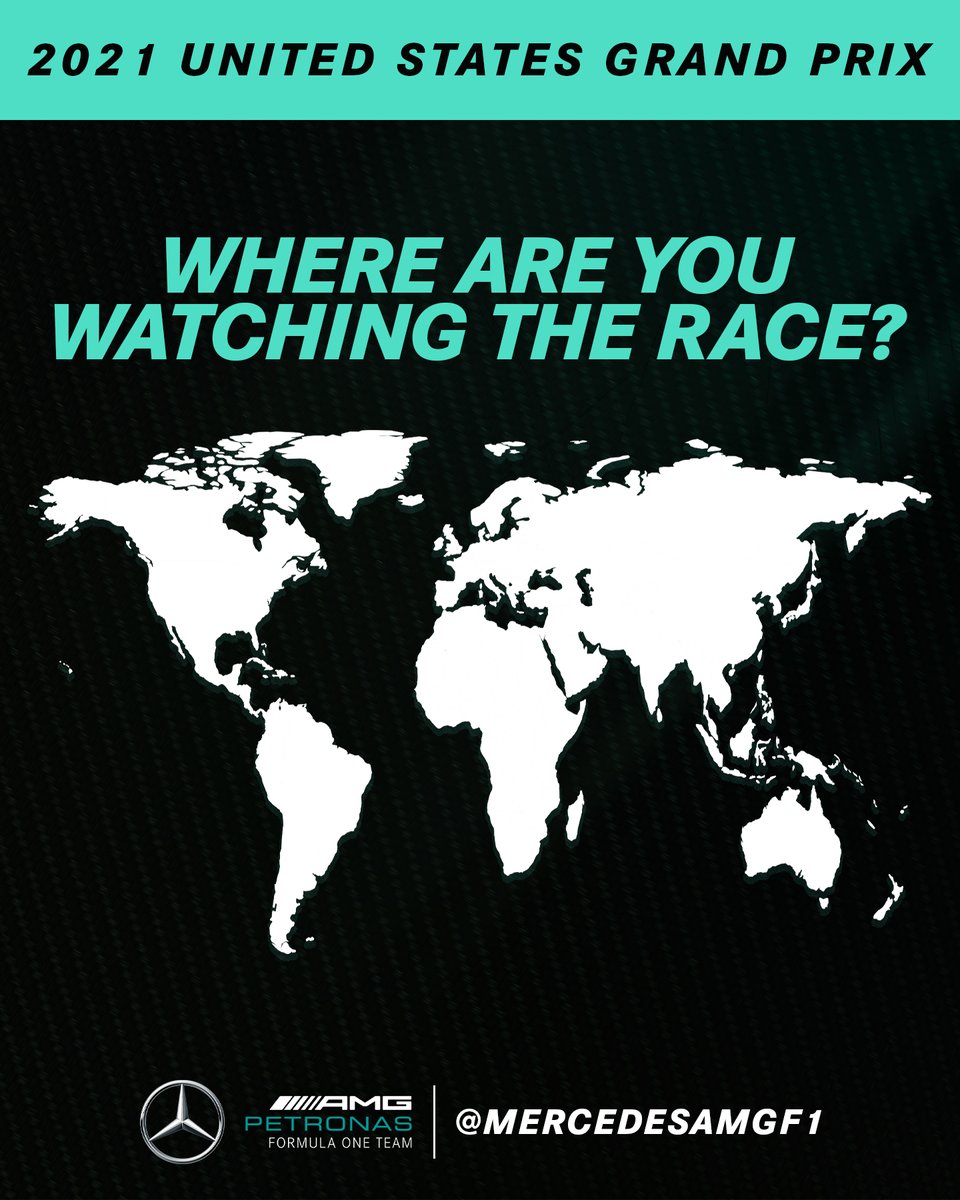 MercedesAMGF1's tweet photo. Big day, coming right up 👊 Where will you be tuning in from? 🌎👇 https://t.co/KnYyHkyhH8