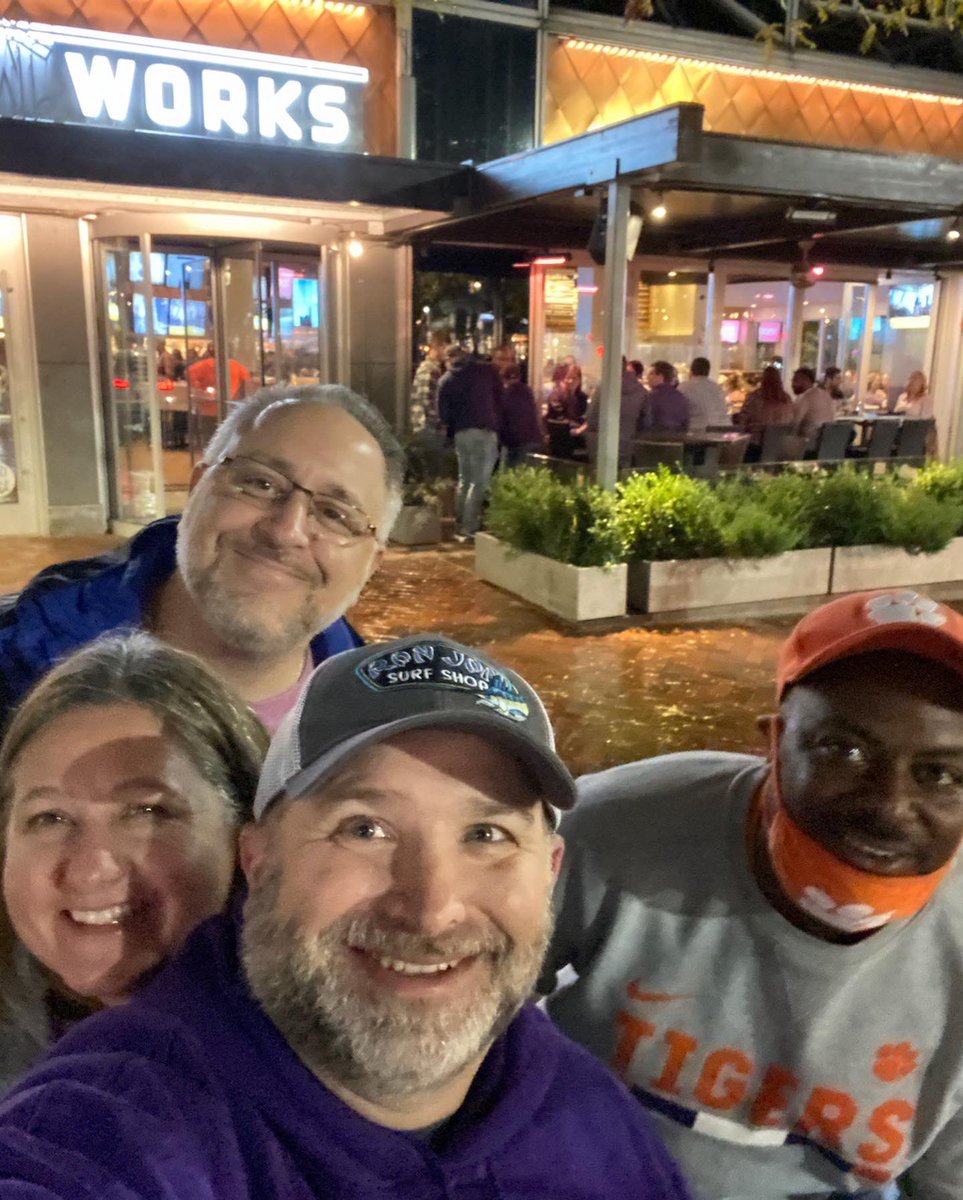 theMinolfo's tweet image. Road trip with these guys to Pittsburgh for the Clemson vs. Pitt football game. Despite the loss, we had a great time! Hard to believe we’ve been friends since at least middle school and are still doing life together!