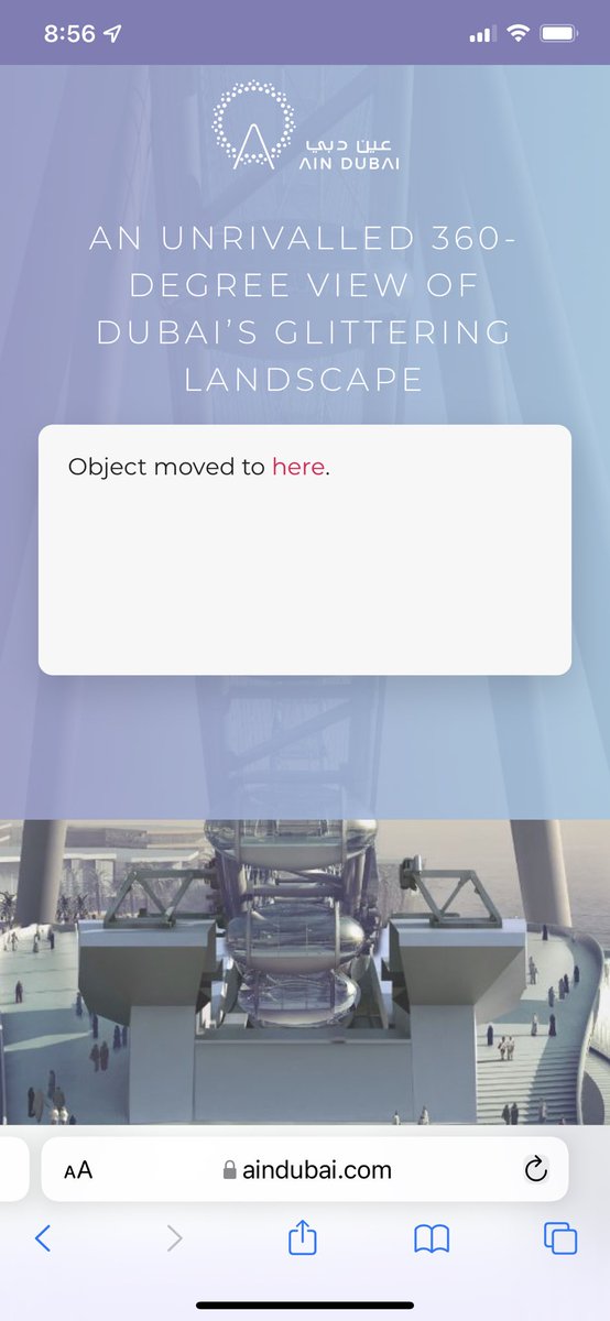 FormerlyPointsC's tweet photo. @AinDXBOfficial Fix your website. It’s been broken since the launch. https://t.co/8zquXJLNiv