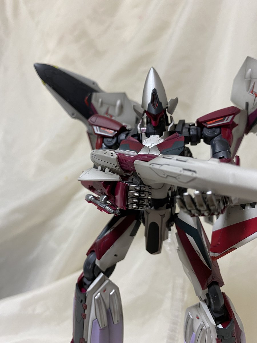 vsbt3's tweet photo. I LOVE M卓でのもう一つの目玉
まあちゃん(@saikasoumodeler)のジクフリとのコラボレーション。
激情のワルキューレ クライマックスシーンやります!
#モデラーズフェスティバル2021
#モデフェス
#ILOVEM
#マクロスモデラーズ https://t.co/4jDLoGQLj7