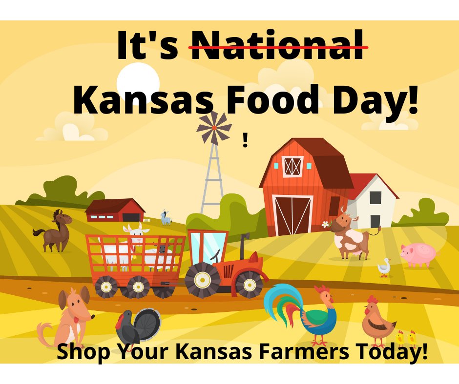 FarmsShop's tweet photo. Celebrate by buying your food from a Kansas Farmer! https://t.co/ak1zKaNITd https://t.co/3rAN8D2rdx
