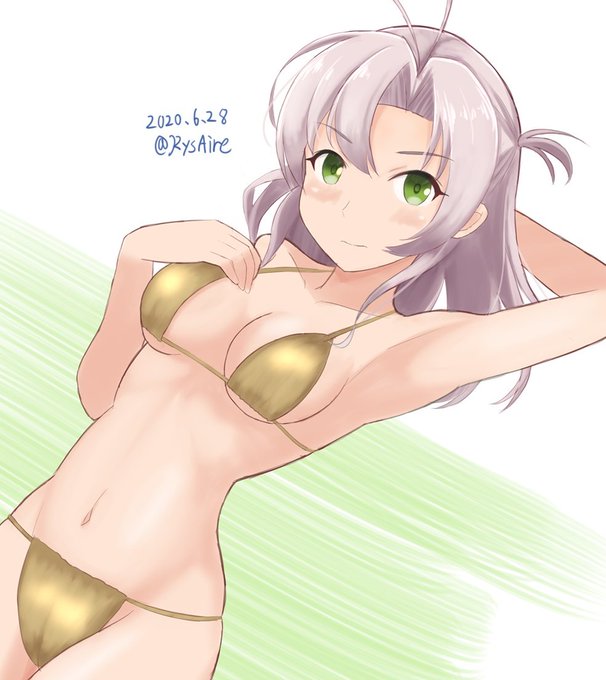 しばらく描いてない
早く寝るので過去絵でスイマセンスイマセン

#衣笠進水日 