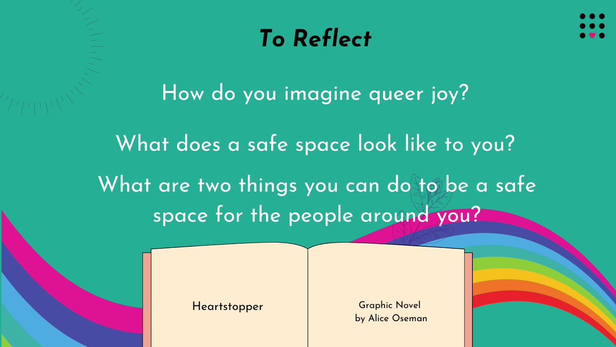 onefuture_india's tweet photo. We're back with #OFCRecommends!
Every Sunday, we recommend something to our community from books that stayed with us, to podcasts we just can't stop listening to.
This week, Sanchi would like to recommend Heartstopper by @AliceOseman
#Recommendations #NuturingRadicalKindness https://t.co/B34NPegohy