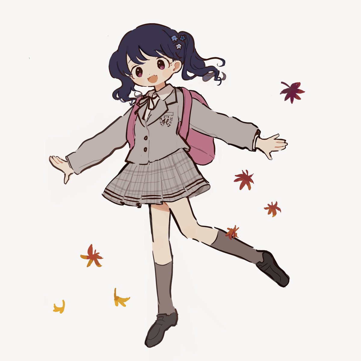 福丸小糸 「🍁 」|ぐうのイラスト