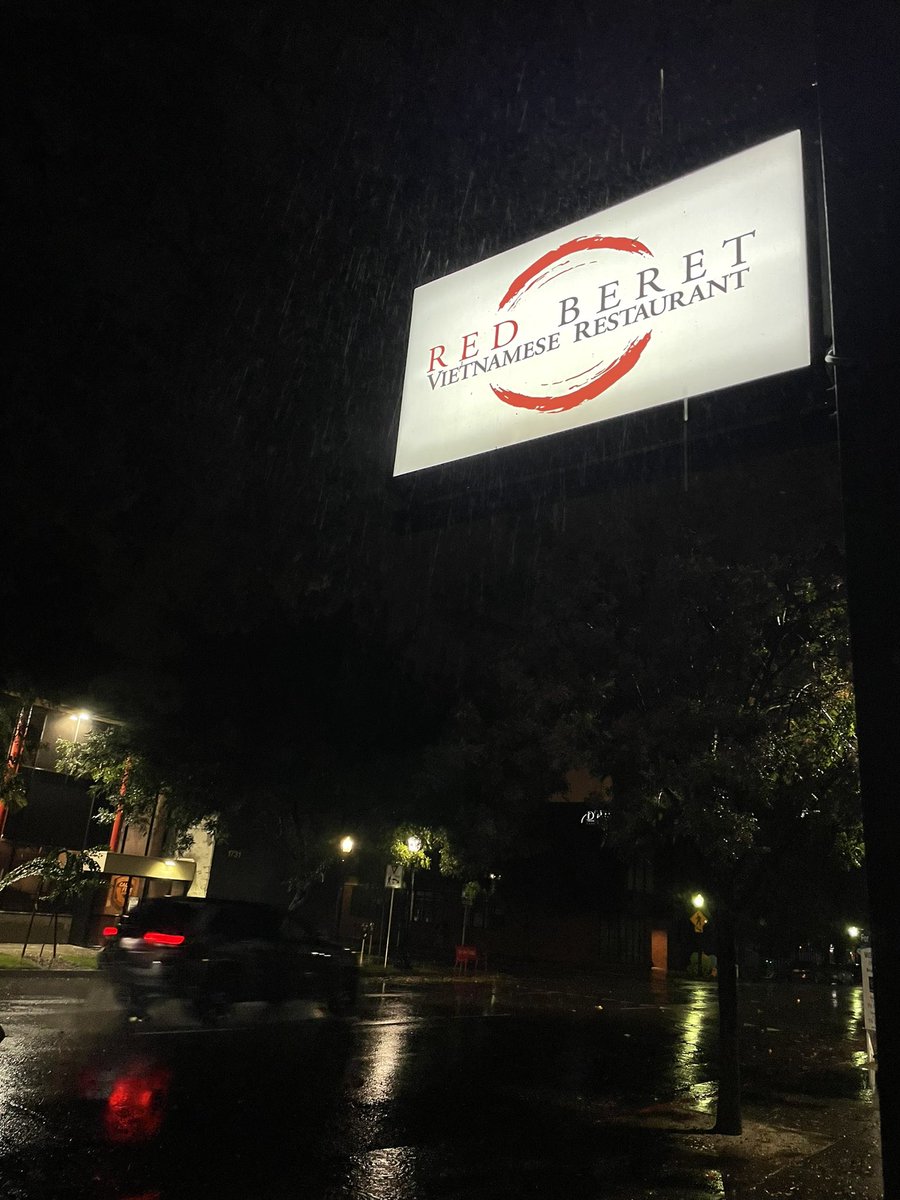 RedBeretMidtown's tweet photo. Due to unfortunate weather conditions and flooding we will be closed Sunday the 24th. We are expected to open back on our normal schedule this coming week. #staydry #thewetterthebetter #gottawaittogetthebestpho #welovethe916 #redberet #redberetmidtown #sacramento #vietnamese https://t.co/27TX7qeeUS