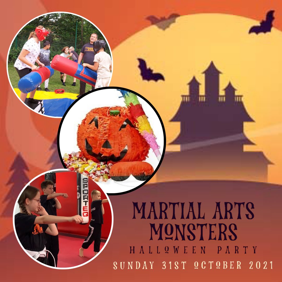 cscommunities_'s tweet photo. Join us this Halloween October 31st for a spooky evening packed full of fun ghoulish games 🧟‍♀️ terrifying treats 🪱 and learn monstrous Martial Arts skills in fancy dress too! 🥋🧙‍♂️🦸‍♂️🥷🧟‍♂️🧛‍♂️🧚

For details and to book press here: https://t.co/hMKjemMS3t https://t.co/jkV7B5Sp7H