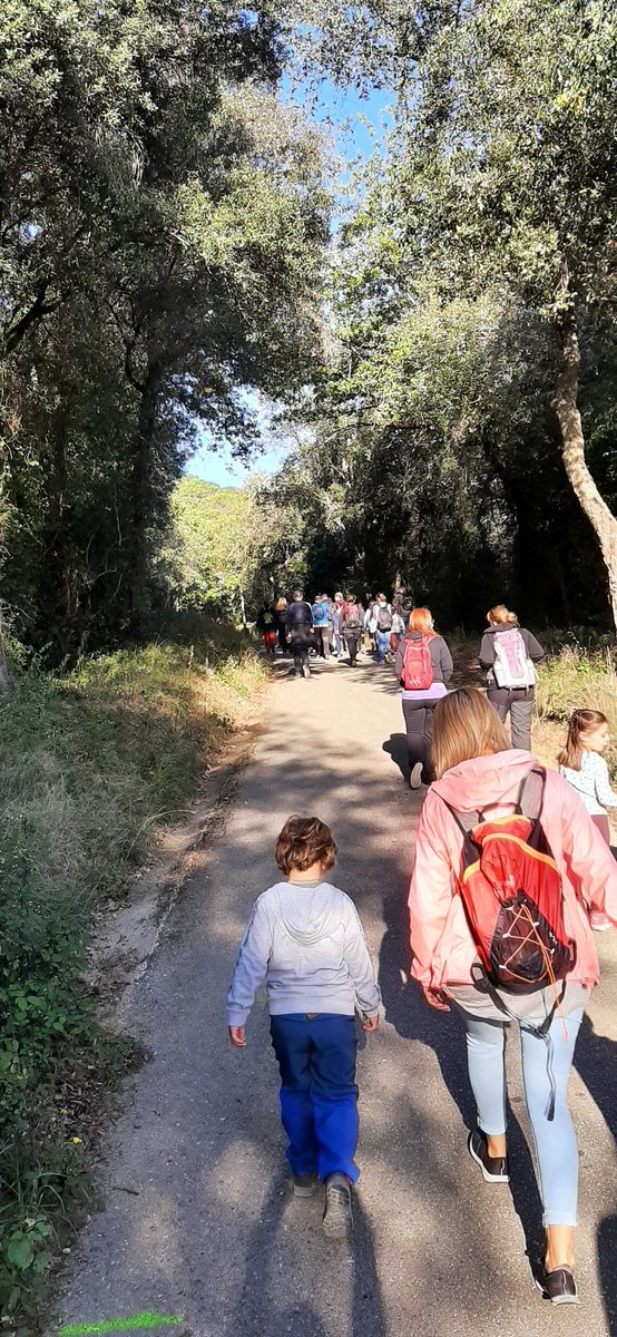 ampamigdia's tweet photo. Finalment ens hem pogut retrobar i fer la 23a caminada per la Ruta de les Fonts a St Gregori! 
Gràcies famílies pel vostre suport!!! https://t.co/rpfUsaTEMj