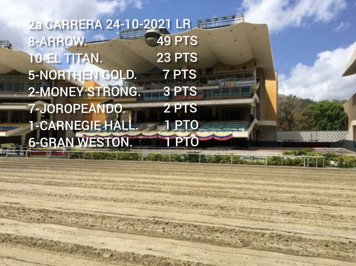 Edwinzamd78's tweet photo. #Hipismo
#LaRinconada
#INH
#Deportes
#5y6 
@OmarKhayyam6 @BOBLOVERA @haraspaumar @reydavid85 @Soypatiyalodije @GilbertOsuna @m_estiben @elyaquein @mrodoficial @AlbanyG18855428 @radiomacha @CONDORMANIA1
INFORMACIÓN DE LA CATEDRA
2a CARRERA https://t.co/uLm8bD6LQ2