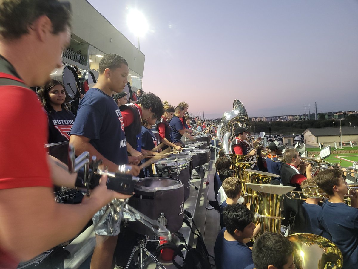 Too much fun!  Thanks for the invite <a href="/EVPatriotBand/">EVPB</a> <a href="/WagnerMS_GISD/">George Wagner MS</a>